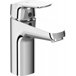 Mitigeur lavabo OKYRIS Ch3, 5L/min, tirette et bonde métal - chrome de marque PORCHER, référence: B7580400