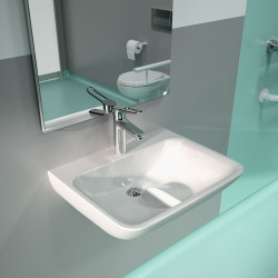 Mitigeur lavabo OKYRIS PRO Ch3, bec fixe, 226 mm, sans bonde - chrome - PORCHER
