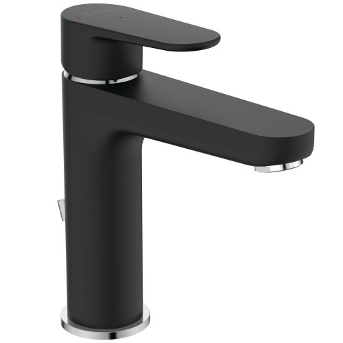 Mitigeur lavabo KHEOPS Ch3, bec fixe, Easy-fix, 176 mm - noir - PORCHER