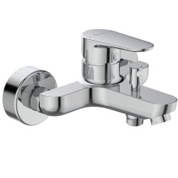 Mitigeur bain/douche mural KHEOPS, 175 mm - chrome de marque PORCHER, référence: B7582300