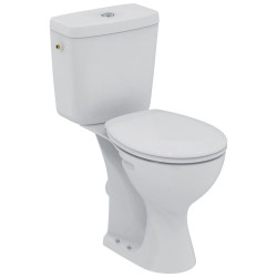 Pack WC surelevé ULYSSE PRO, accès PMR,  sortie horizontale - blanc de marque PORCHER, référence: B7582800