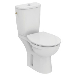 Pack WC complet ULYSSE PRO, sans bride, avec abattant, sortie horizontale de marque PORCHER, référence: B7583500