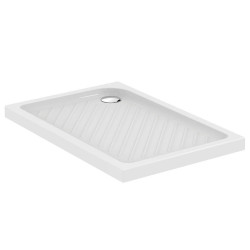 Receveur à poser ULYSSE 120 x 80 cm - blanc - sans bonde de marque PORCHER, référence: B7583700