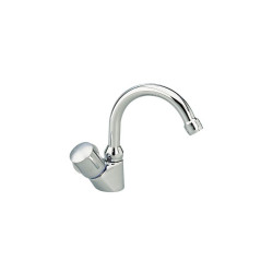 Robinet simple ULYSSE, bec tube - 160 mm - chrome - PORCHER