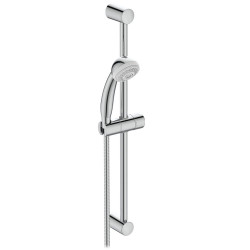 Barre de douche AQUA, douchette 1 jet - 61 cm - chrome de marque PORCHER, référence: B7585300