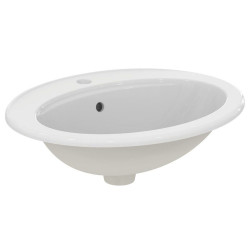 Vasque ULYSSE, trop plein - 56 x 46 cm - blanc de marque PORCHER, référence: B7586000