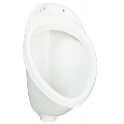 Urinoir d'angle APPLIQUE, bride ouverte - blanc - PORCHER