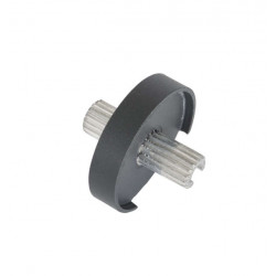 Assembleur enjoliveur de main courante inoline noir aluminium de marque Burger, référence: B7589600
