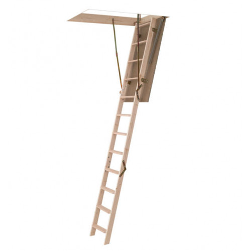 Escalier escamontable en bois LOFT2 avec caisson 12 marches - Burger
