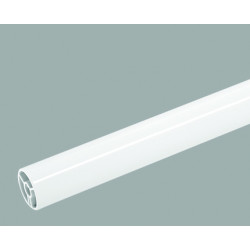 Main courante Inoline en aluminium blanc Ø 40 x 2000 mm de marque Burger, référence: B7590800