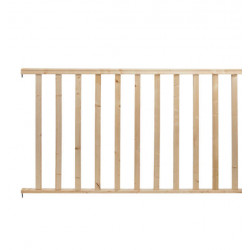 Pack balustrade en kit City en bois 990 x 2000 mm de marque Burger, référence: B7593600
