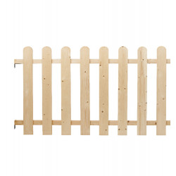 Pack balustrade prêt-à-poser Western en bois 890 x 2000 mm de marque Burger, référence: B7594200