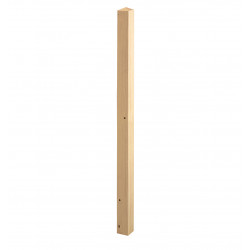 Poteau pointe diamant en bois pour balustrade - 70 x 70 x 1200 mm de marque Burger, référence: B7595900