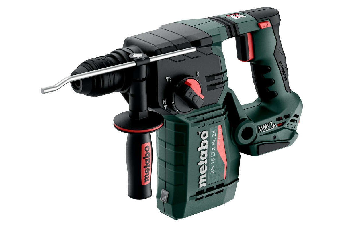 Marteau Perforateur Sans Fil METABO KH 18 LTX BL 24 – 18 V, 2,2 J, Brushless - vue 6