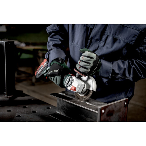 Coffret Meuleuse 125 mm 18 V sans fil W 18 LT BL 11-125 2 x 4,0 Ah Li-Power, ASC 55 - Metabo