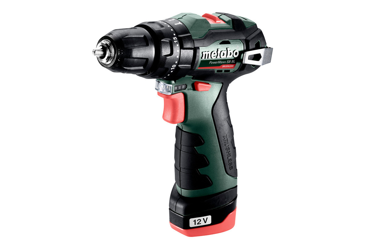 Perceuse à percussion sans fil PowerMaxx SB BL 12V 2 x 2 0 Ah Li Power Mandrin à insérer 13 mm - vue 2