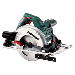 Coffret metaBOX Scie circulaire filaire KS 55 FS de marque Metabo, référence: B7603900