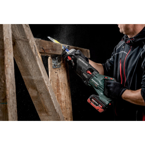 Scie sabre 18 V sans fil SSEP 18 LTX BL MVT Pick+Mix - sans batterie ni chargeur 145L - Metabo