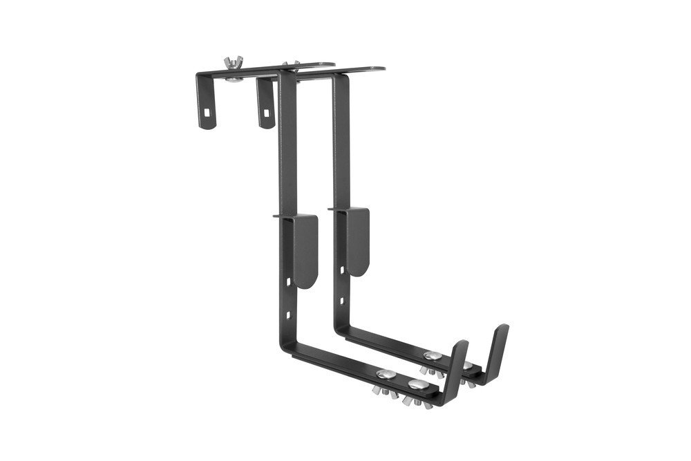Supports de jardinières LOUIS MOULIN Supports réglables Acier époxy Profondeur 16–26 cm Pour 40–80 cm - vue 2