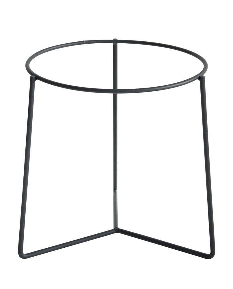 Tripode pour pot anthracite - 38x36 cm - Acier époxy