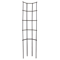 Treillis à piquer trapèze fer vieilli - 23,5x100 cm - Acier époxy - Louis Moulin