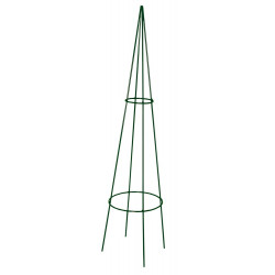 Tipis classique vert sapin - 20x100 cm - Acier époxy - Louis Moulin