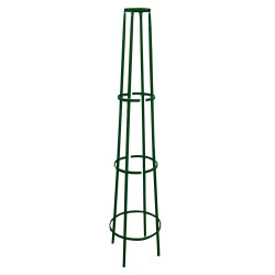 Tuteur colonne vert sapin - 44x200 cm - Acier époxy de marque Louis Moulin, référence: J7614100