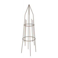 Tipis rond fer vieilli - 27x97 cm - Acier époxy de marque Louis Moulin, référence: J7614300