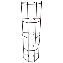 Cache gouttière clipsable fer vieilli - 25x90 cm - Acier époxy - Louis Moulin