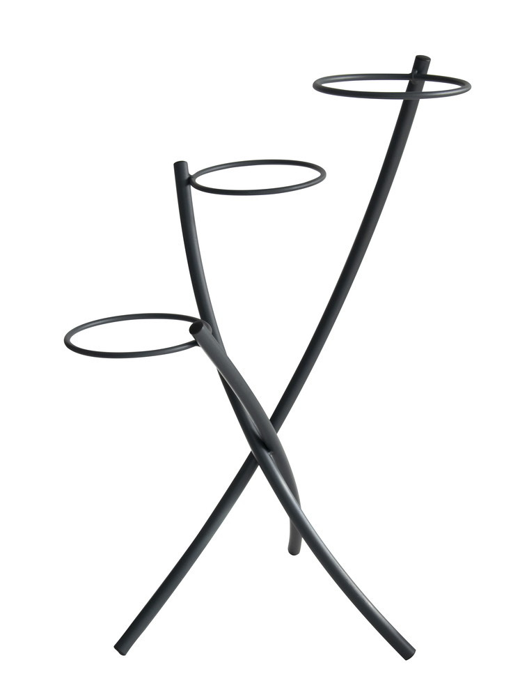 Porte Plantes Tube Rond 3 Pots Louis Moulin - vue 2