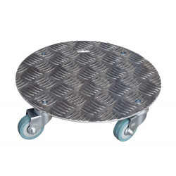 Roule plante ALU rond - 30 cm - Aluminium - Louis Moulin