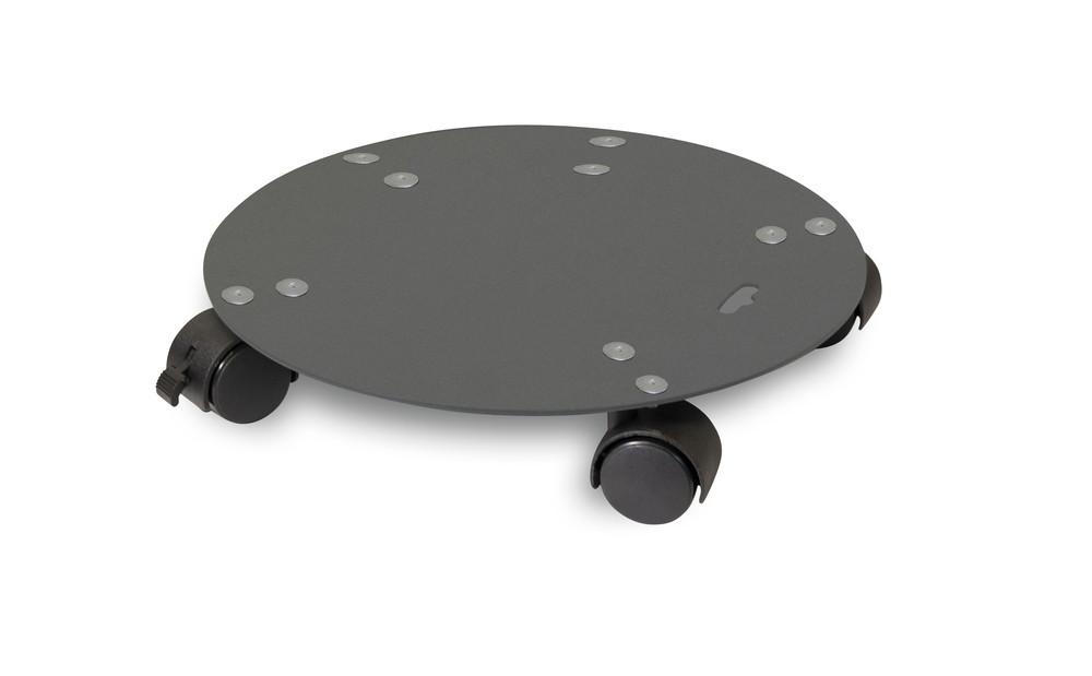 Roule plante disgn anthracite - 50 cm - Acier époxy