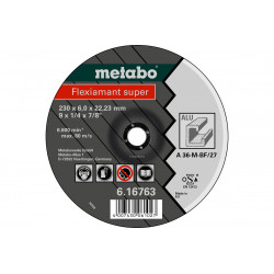 Meules d'ébarbage Flexiamant super 125x6,0x22,2 alu de marque Metabo, référence: B7625200