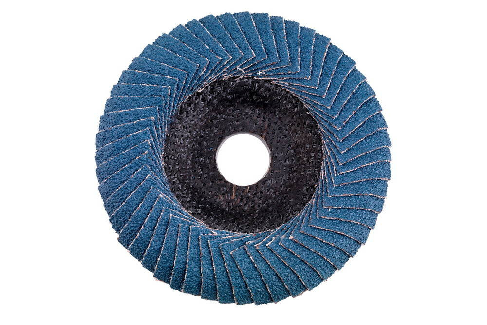 Plateau abrasif à lamelles METABO 125 mm P 80 Corindon de zirconium 1 unité - vue 4