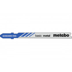 5 Lames scie sauteuse 66 mm/ 1,1 pour scie sauteuse de marque Metabo, référence: B7629400