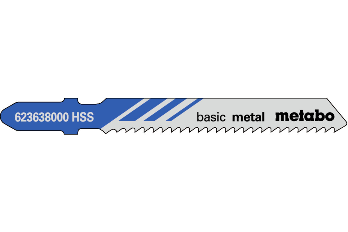 Lames de scies sauteuses Metabo Classic 51mm HSS 20mm