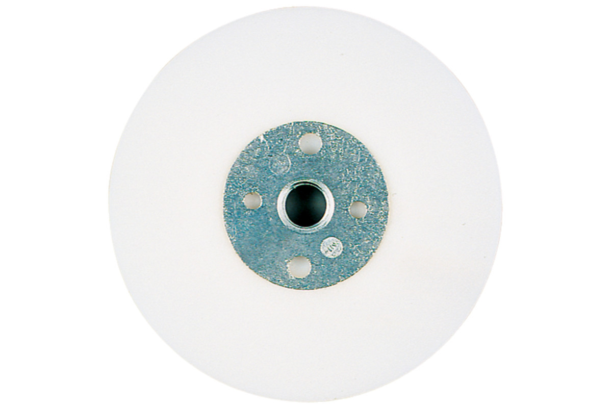 Plateau de ponçage Metabo M14 125mm standard équipé d'un écrou de serrage - vue 4
