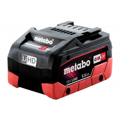 Bloc batterie LiHD 18 V - 5.5 Ah de marque Metabo, référence: J7639300