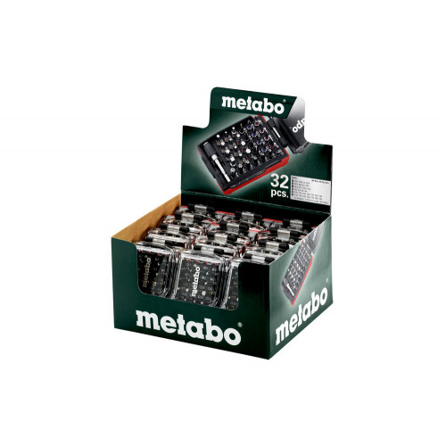Coffret d'embouts Batterie 32 pieces pour visseuse - Metabo