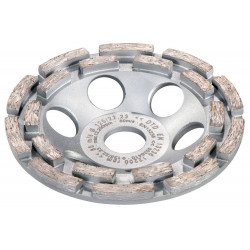 Meule boisseau diamantée 125 mm Béton classic pour ponceuse béton - Metabo