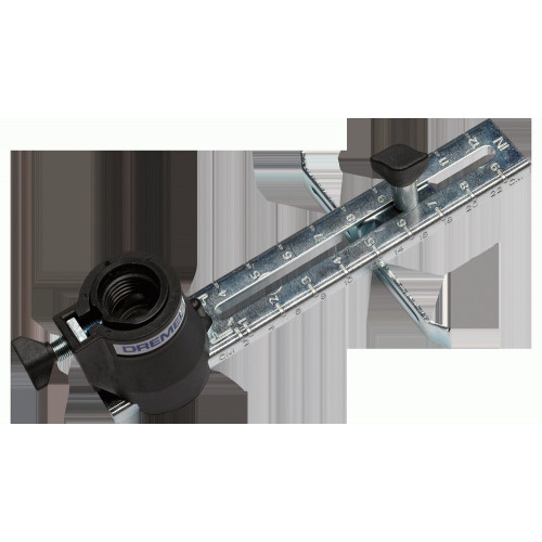 Guide De Découpe Dremel 678 - Pour Découpes Droites & Circulaires (Jusqu'à 30cm) - Compatible Multitools