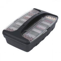 Outil de ponçage et de gravure – TH-MG 135 E – 135 W – Vitesse variable – Coffret avec accessoires - EINHELL 