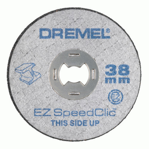 Dremel S456JD 12 Disques EZ speedclic métaux 38 mm 
