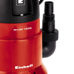 Pompe d’évacuation eaux chargées – GC-DP 7835 – 780 W – 15 700 L/h – particules jusqu’à 35 mm - EINHELL 