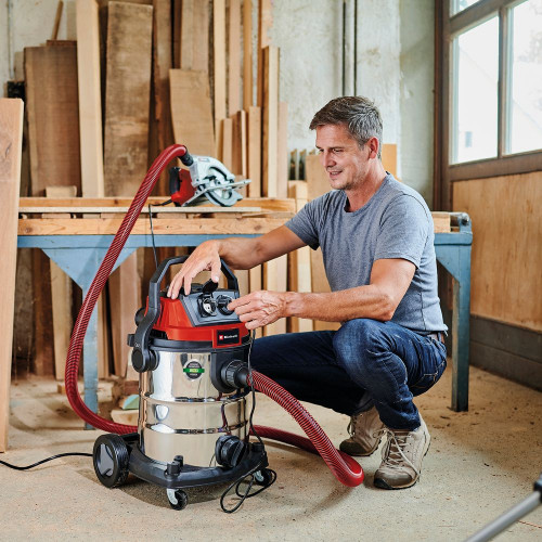 Aspirateur eaux et poussières – TE-VC 2025 SACL – 1200 W – 25 L - EINHELL 