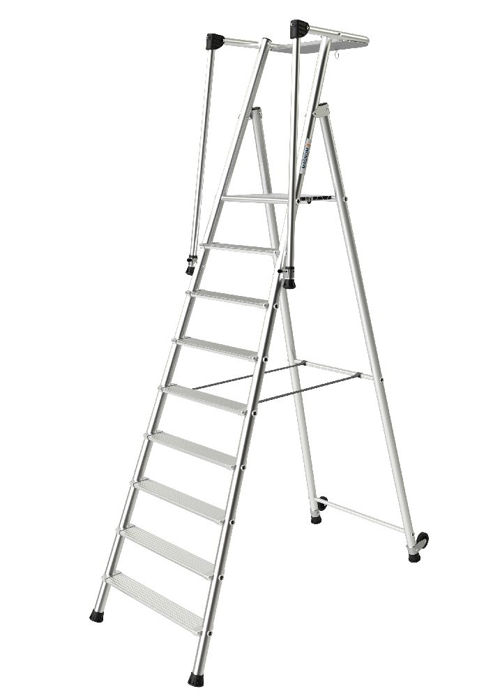 Marchepied MAGNUM 3 - 9 marches - Hauteur de travail 4,13m