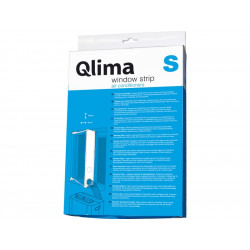 Passe fenêtre pour climatiseur mobile Taille S- 90 x 130 cm de marque QLIMA, référence: B7676800