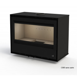 Insert Ecodesign LAGOS-C-595 - 6.5KW + Ventilation - 596 x 545 x 440 mm de marque TERMOFOC, référence: B7681000