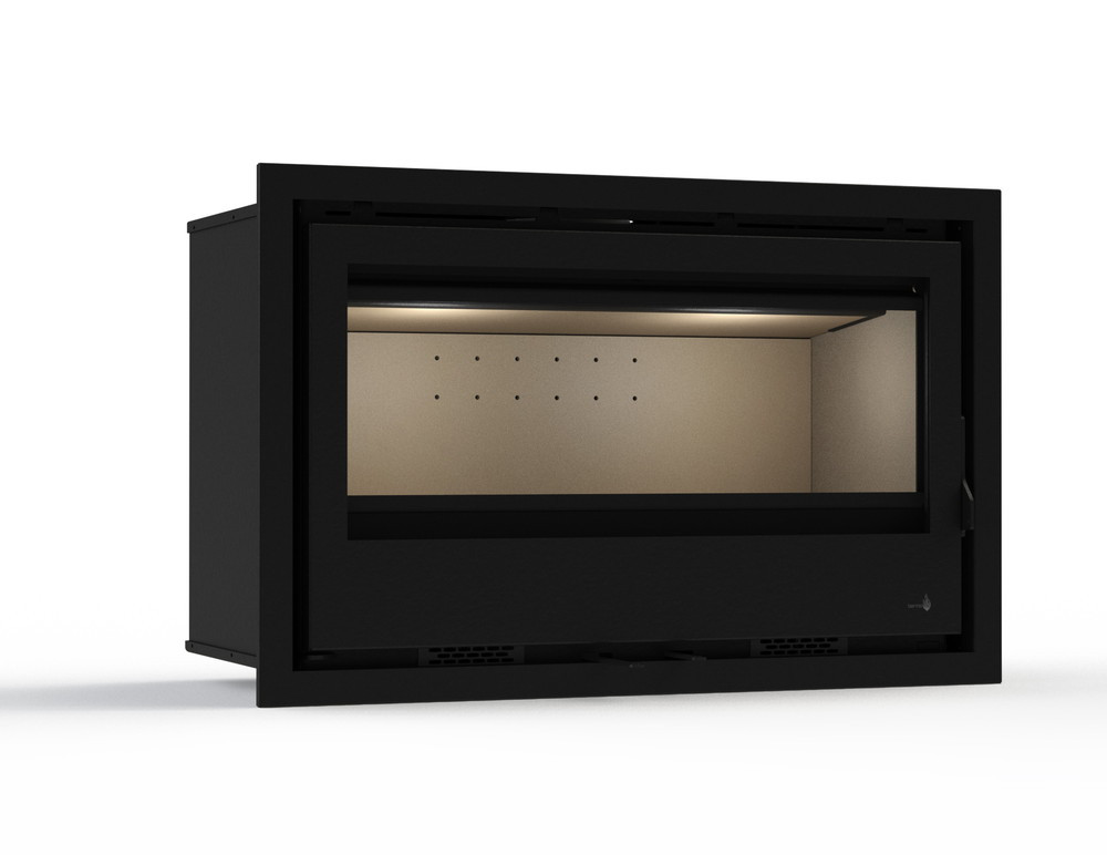 Pack insert Ecodesign LAGOS-C-895 + Ventilation + Cadre 4 côtés - 9KW