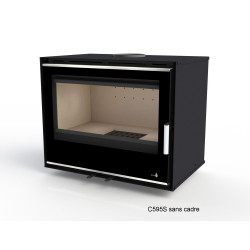 Insert Ecodesign PORTIMAO-C-595-S - 6.5KW + Ventilation - 596 x 545 x 440 mm de marque TERMOFOC, référence: B7683200